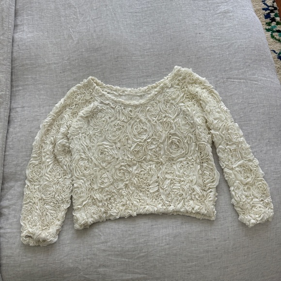 American Apparel Oversized Floral Top - Picture 2 of 8